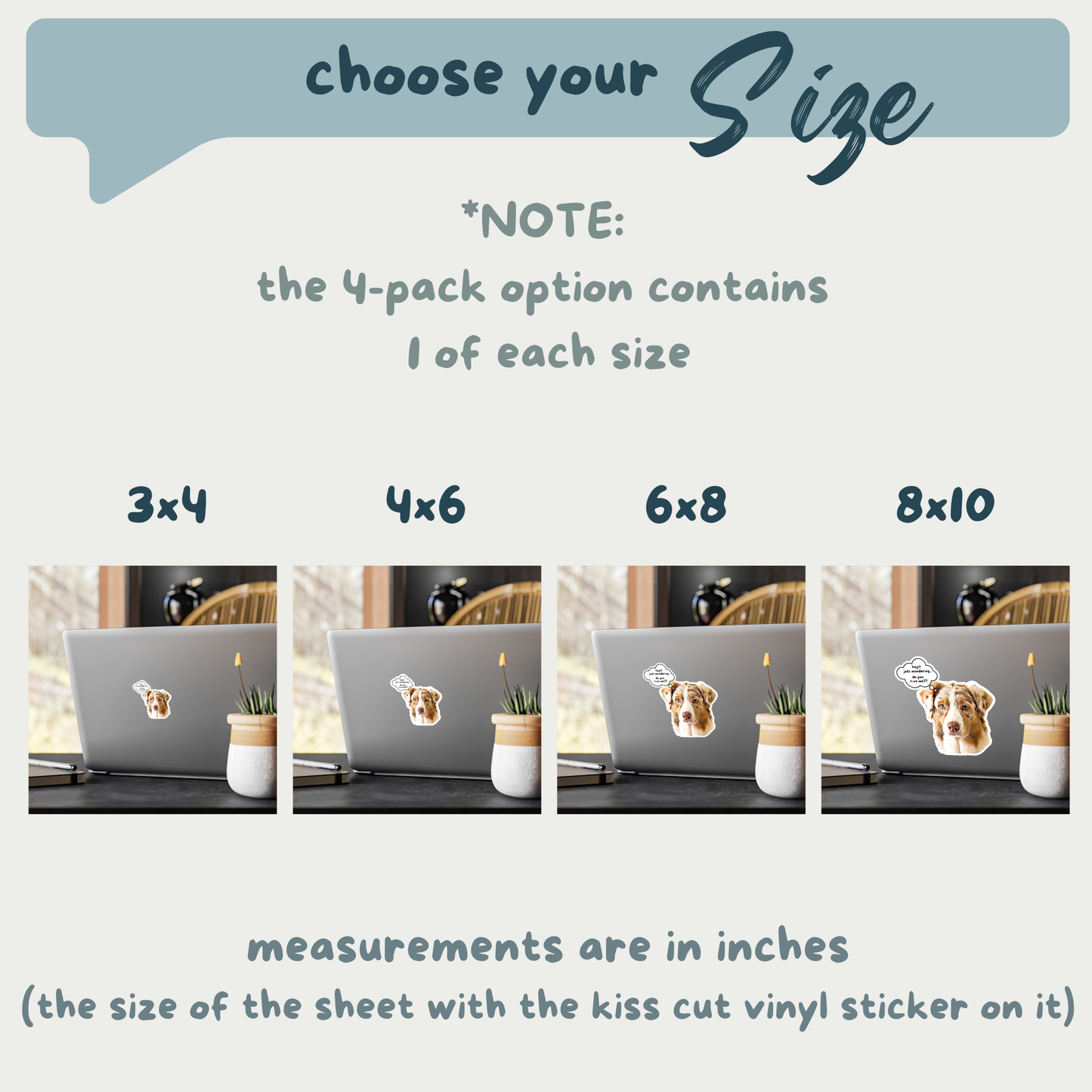 Custom Stickers Using Pet Photo – Graphic Drawing