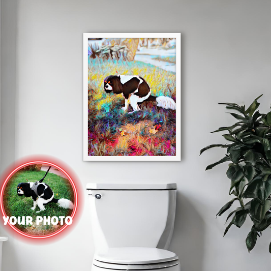 Funny Custom Bathroom Art with Custom Phrase – Digital – Sassy